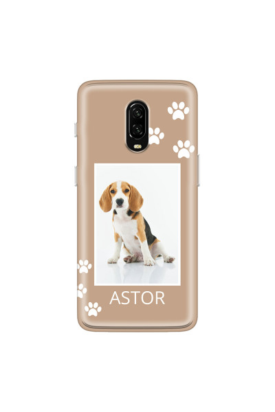 ONEPLUS - OnePlus 6T - Soft Clear Case - Puppy