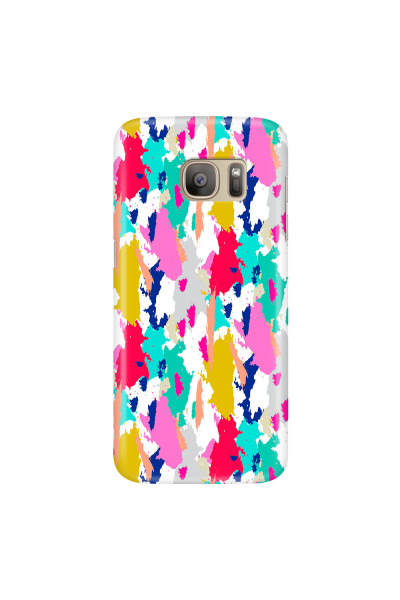 SAMSUNG - Galaxy S7 - 3D Snap Case - Paint Strokes