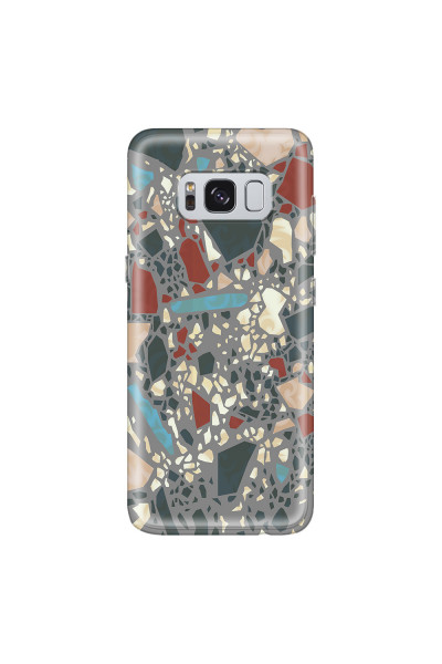 SAMSUNG - Galaxy S8 Plus - Soft Clear Case - Terrazzo Design X