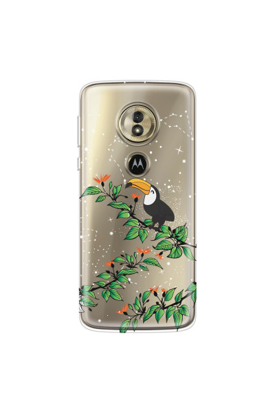 MOTOROLA by LENOVO - Moto G6 Play - Soft Clear Case - Me, The Stars And Toucan