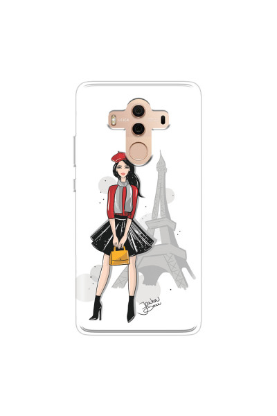 HUAWEI - Mate 10 Pro - Soft Clear Case - Paris With Love