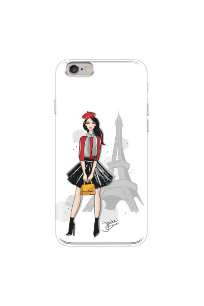 APPLE - iPhone 6S Plus - Soft Clear Case - Paris With Love