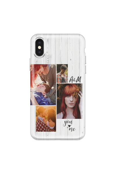 APPLE - iPhone X - Soft Clear Case - Love Arrow Memories