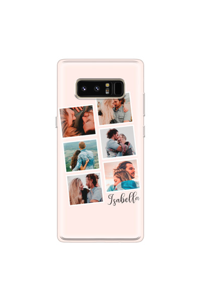 SAMSUNG - Galaxy Note 8 - Soft Clear Case - Isabella