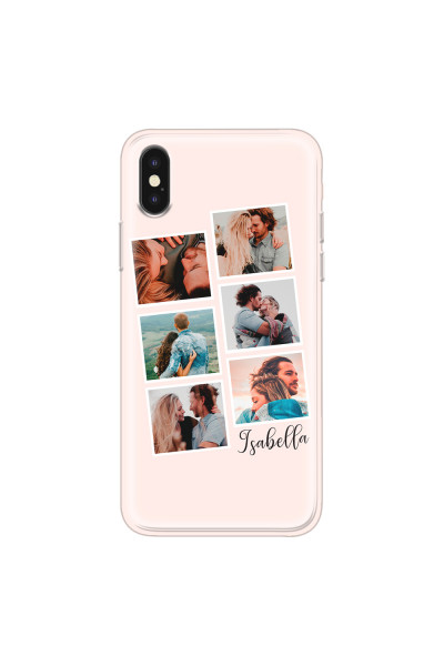APPLE - iPhone XS Max - Soft Clear Case - Isabella