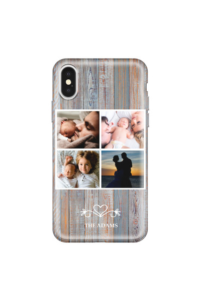 APPLE - iPhone X - Soft Clear Case - The Adams