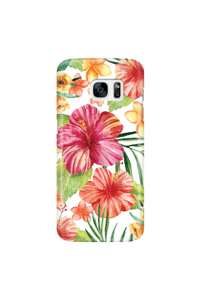 SAMSUNG - Galaxy S7 Edge - 3D Snap Case - Tropical Vibes