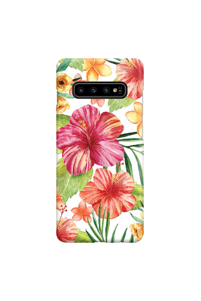 SAMSUNG - Galaxy S10 - 3D Snap Case - Tropical Vibes