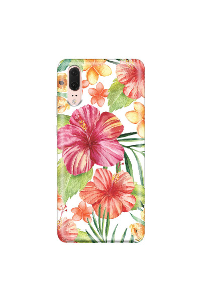 HUAWEI - P20 - Soft Clear Case - Tropical Vibes