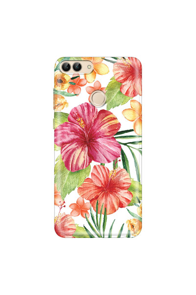HUAWEI - P Smart 2018 - Soft Clear Case - Tropical Vibes