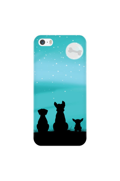 APPLE - iPhone 5S - 3D Snap Case - Dog's Desire Blue Sky
