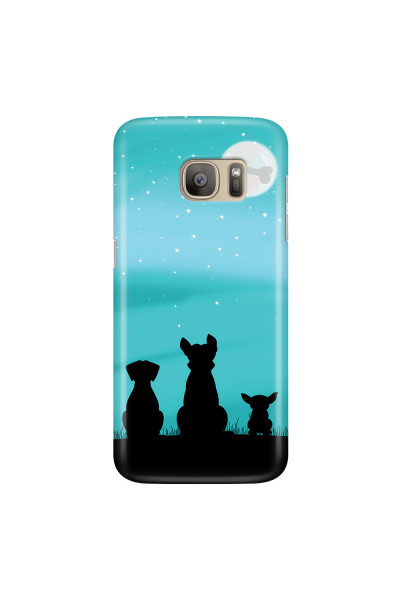 SAMSUNG - Galaxy S7 - 3D Snap Case - Dog's Desire Blue Sky