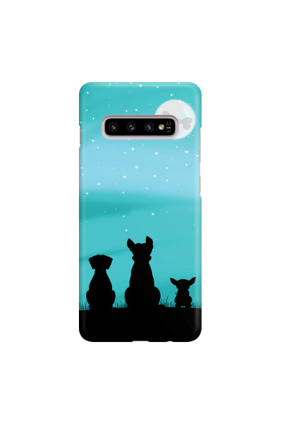 SAMSUNG - Galaxy S10 Plus - 3D Snap Case - Dog's Desire Blue Sky