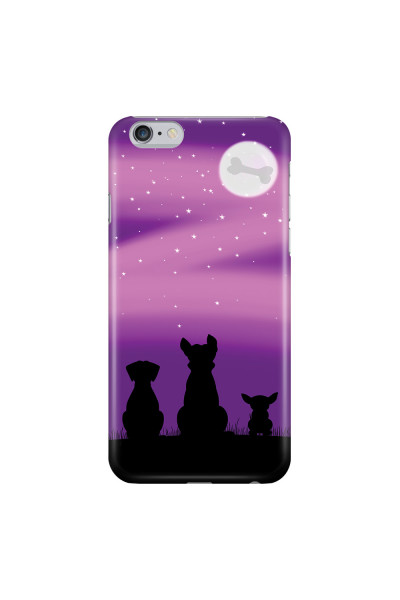 APPLE - iPhone 6S Plus - 3D Snap Case - Dog's Desire Violet Sky