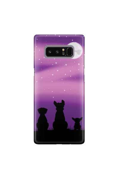 Shop by Style - Custom Photo Cases - SAMSUNG - Galaxy Note 8 - 3D Snap Case - Dog's Desire Violet Sky