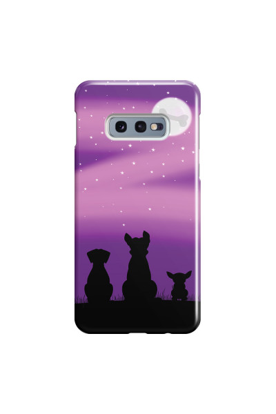 SAMSUNG - Galaxy S10e - 3D Snap Case - Dog's Desire Violet Sky
