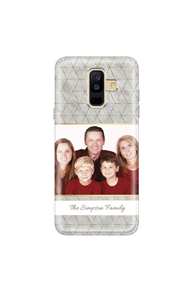 SAMSUNG - Galaxy A6 Plus - Soft Clear Case - Happy Family