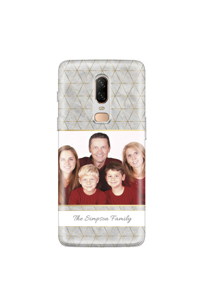 ONEPLUS - OnePlus 6 - Soft Clear Case - Happy Family