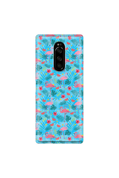 SONY - Sony 1 - Soft Clear Case - Tropical Flamingo IV