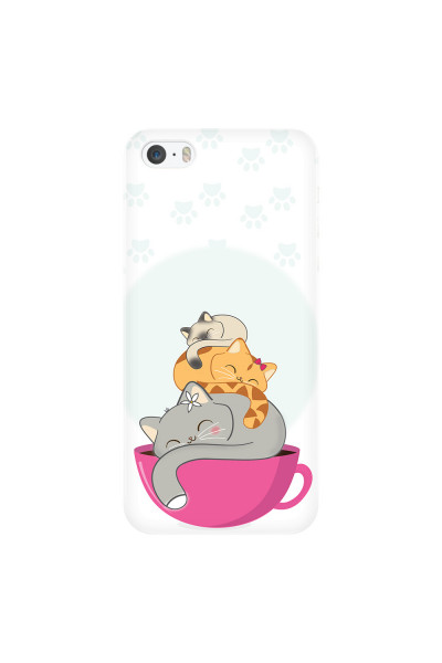 APPLE - iPhone 5S - 3D Snap Case - Sleep Tight Kitty