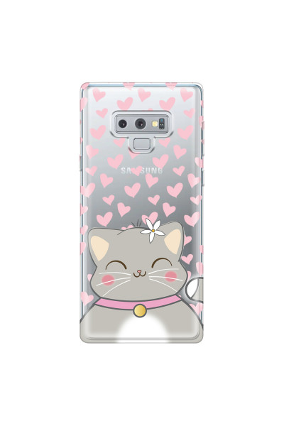 SAMSUNG - Galaxy Note 9 - Soft Clear Case - Kitty