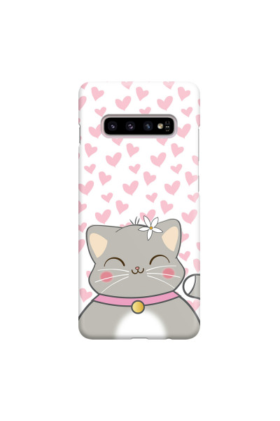 SAMSUNG - Galaxy S10 Plus - 3D Snap Case - Kitty