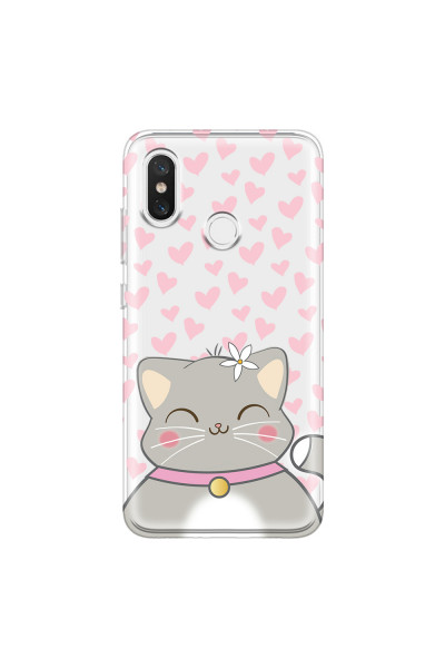 XIAOMI - Mi 8 - Soft Clear Case - Kitty