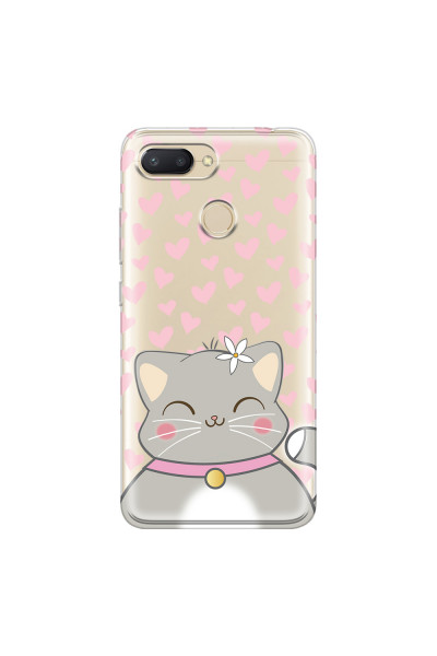 XIAOMI - Redmi 6 - Soft Clear Case - Kitty