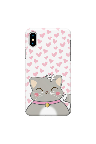 APPLE - iPhone X - 3D Snap Case - Kitty