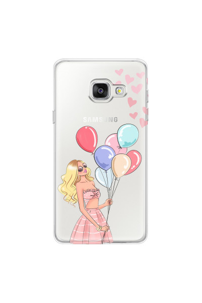 SAMSUNG - Galaxy A5 2017 - Soft Clear Case - Balloon Party