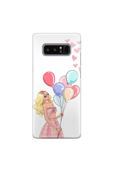 Shop by Style - Custom Photo Cases - SAMSUNG - Galaxy Note 8 - 3D Snap Case - Balloon Party
