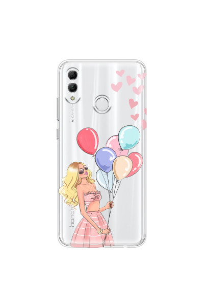 HONOR - Honor 10 Lite - Soft Clear Case - Balloon Party