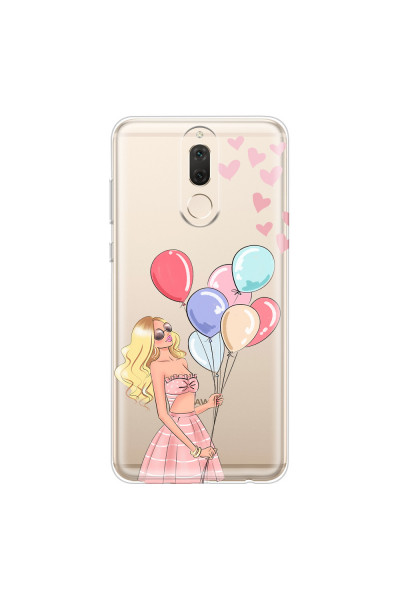 HUAWEI - Mate 10 lite - Soft Clear Case - Balloon Party