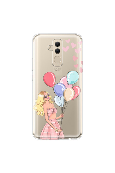 HUAWEI - Mate 20 Lite - Soft Clear Case - Balloon Party