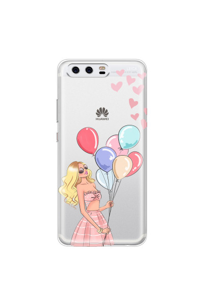 HUAWEI - P10 - Soft Clear Case - Balloon Party