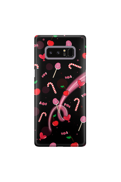 Shop by Style - Custom Photo Cases - SAMSUNG - Galaxy Note 8 - 3D Snap Case - Candy Black