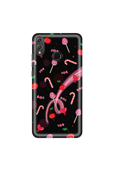 HONOR - Honor 8X - Soft Clear Case - Candy Black