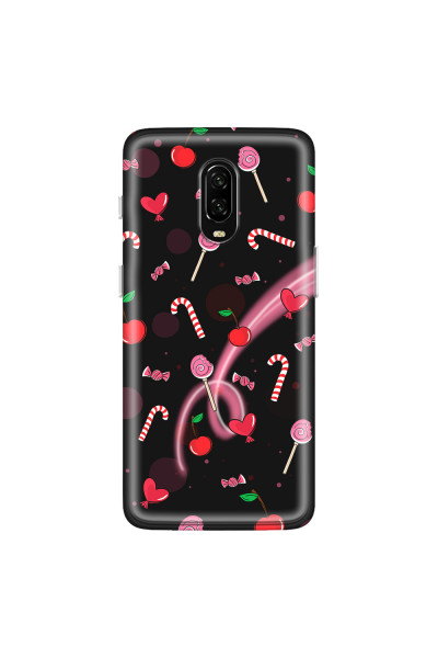 ONEPLUS - OnePlus 6T - Soft Clear Case - Candy Black