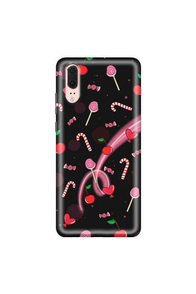 HUAWEI - P20 - Soft Clear Case - Candy Black