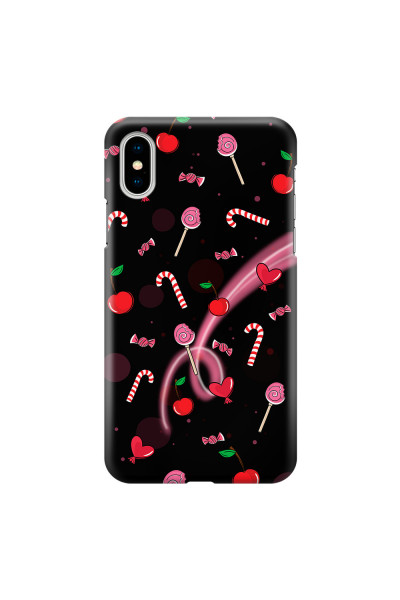 APPLE - iPhone X - 3D Snap Case - Candy Black