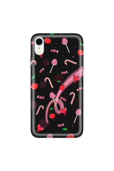 APPLE - iPhone XR - Soft Clear Case - Candy Black