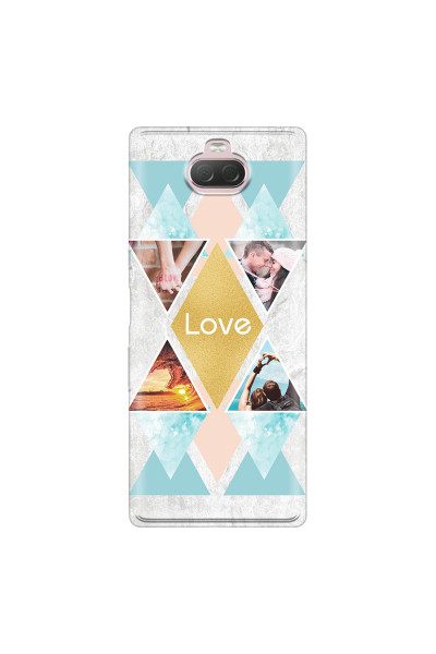 SONY - Sony 10 Plus - Soft Clear Case - Triangle Love Photo