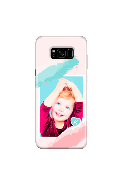 SAMSUNG - Galaxy S8 Plus - 3D Snap Case - Kids Initial Photo