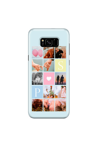 SAMSUNG - Galaxy S8 Plus - 3D Snap Case - Insta Love Photo Linked