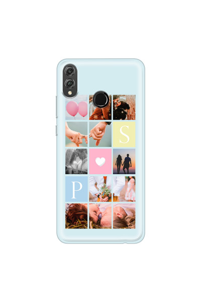 HONOR - Honor 8X - Soft Clear Case - Insta Love Photo Linked