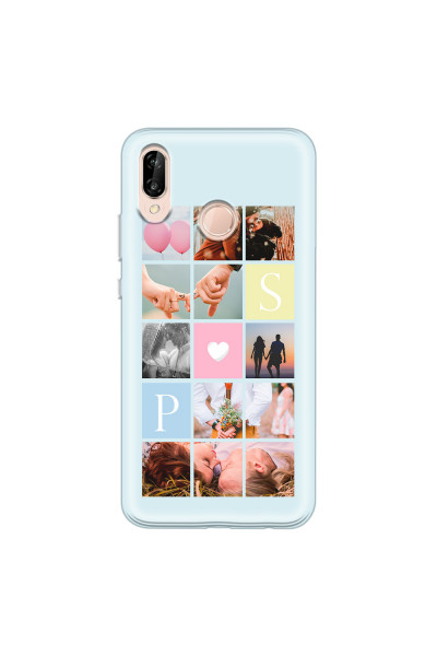 HUAWEI - P20 Lite - Soft Clear Case - Insta Love Photo Linked