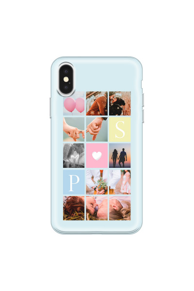 APPLE - iPhone X - Soft Clear Case - Insta Love Photo Linked