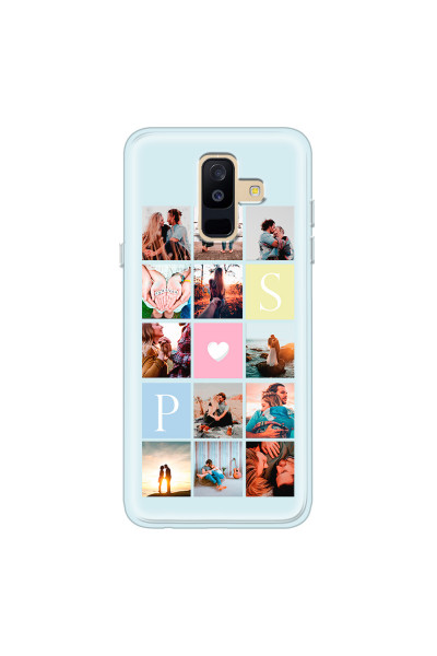 SAMSUNG - Galaxy A6 Plus - Soft Clear Case - Insta Love Photo