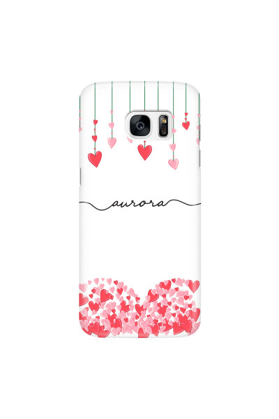 SAMSUNG - Galaxy S7 Edge - 3D Snap Case - Love Hearts Strings