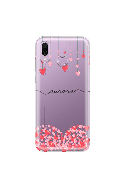 HONOR - Honor Play - Soft Clear Case - Love Hearts Strings